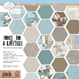 Elizabeth Craft Designs - Papirpakke 30.5x30.5 - Once In A Lifetime