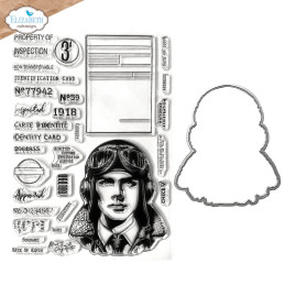 Elizabeth Craft Designs - Stamp And Die Set - Planner Essentials - The Property Of