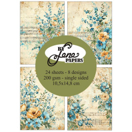 By Lene - Papirpakke A6 - Colours Of Music - BLP664