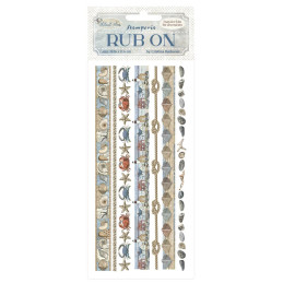 Stamperia - Rub-On - Silent Sea - Stripes - DFLRB159