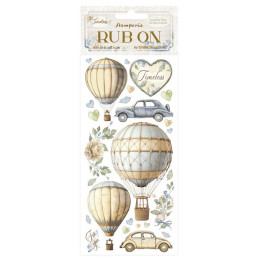 Stamperia - Rub-On - Timeless - Air Balloons - DFLRB163