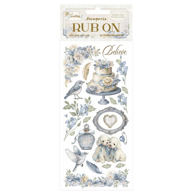 Stamperia - Rub-On - Timeless - Cake - DFLRB164