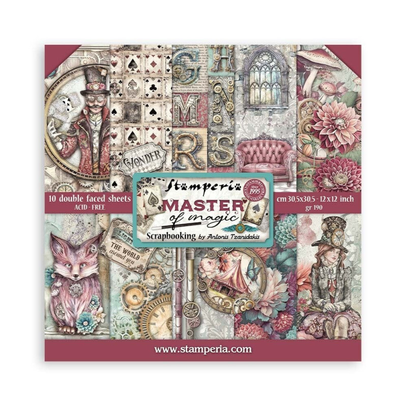 Stamperia - Master Of Magic - SBBL166