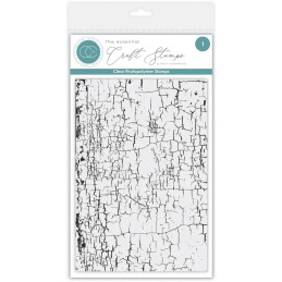 Craft Consortium - Clear Stamps - Cracked Surface