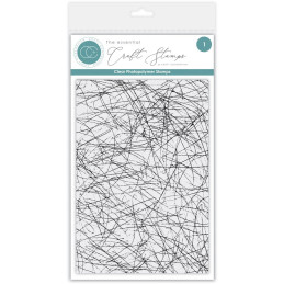 Craft Consortium - Clear Stamps - Scribble