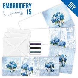 Stitch And Do Cards 15 - Blue Meadow