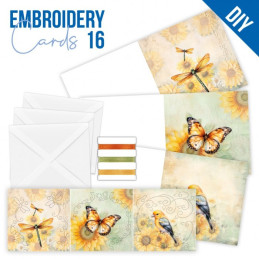Stitch And Do Cards 16 - Blooming Sun