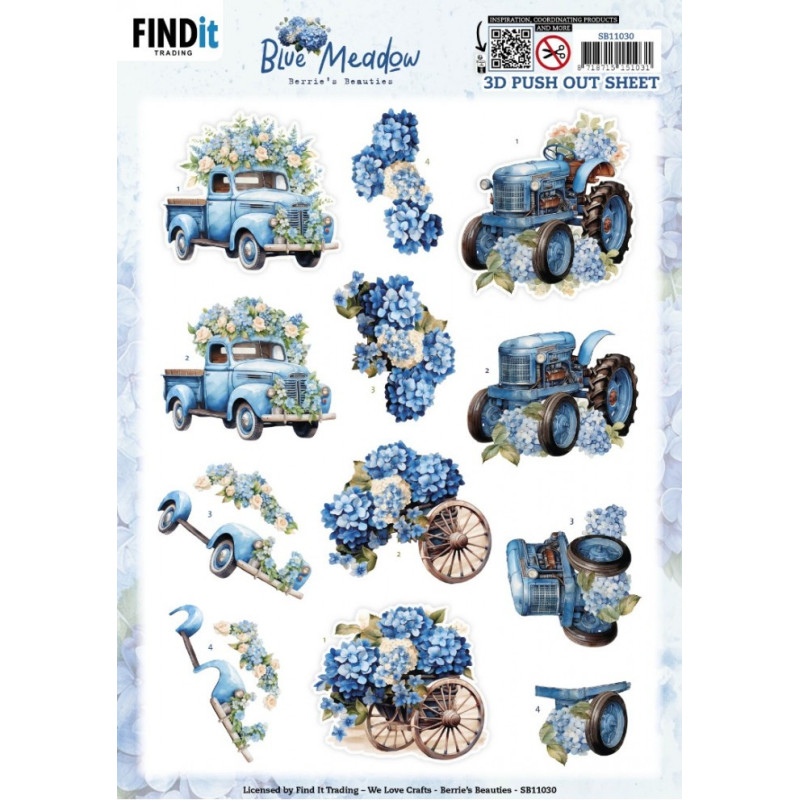 Pushout - Berries Beauties - Blue Meadow - Transport - SB11030