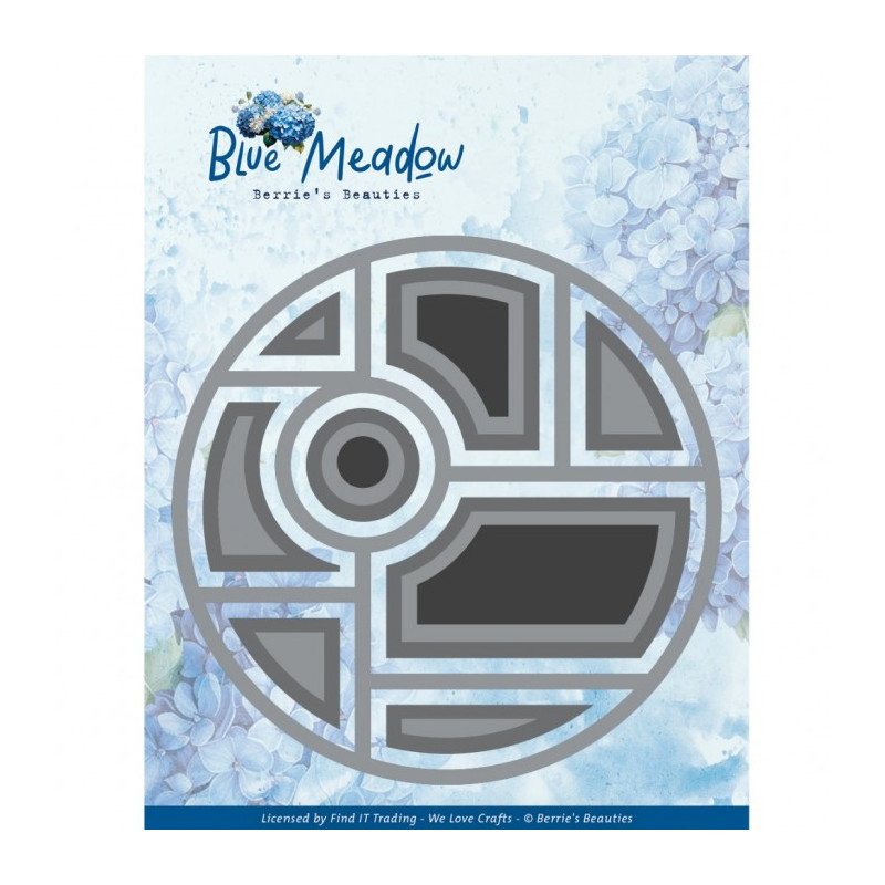 Berries Beauties - Blue Meadow - Meadow Circle Frame