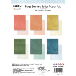 Arden Creative Studio - Papirpakke 15x20 - Page Starters - Solids