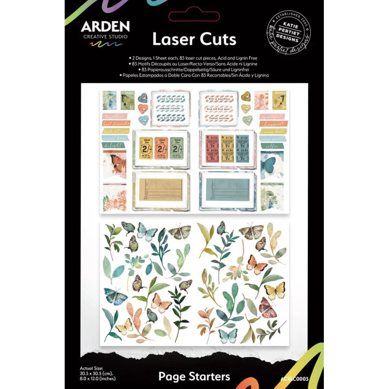 Arden Creative Studio - Laser Cuts - Page Starters