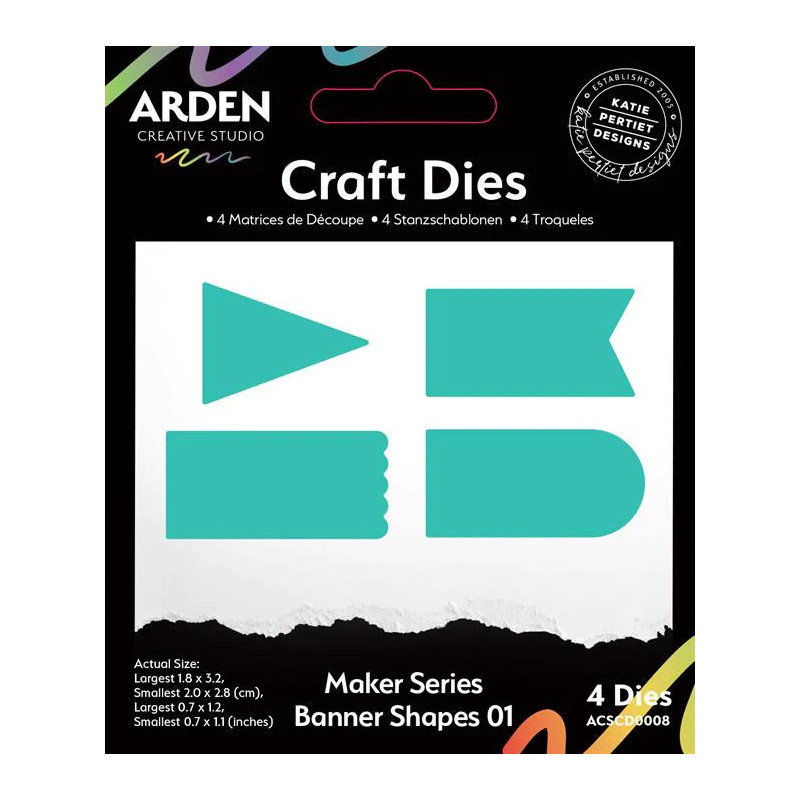 Arden Creative Studio - Maker Series - Banner Shapes 01