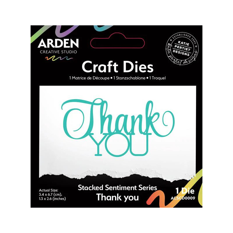 Arden Creative Studio - Stacked Sentiment Series - Thank You