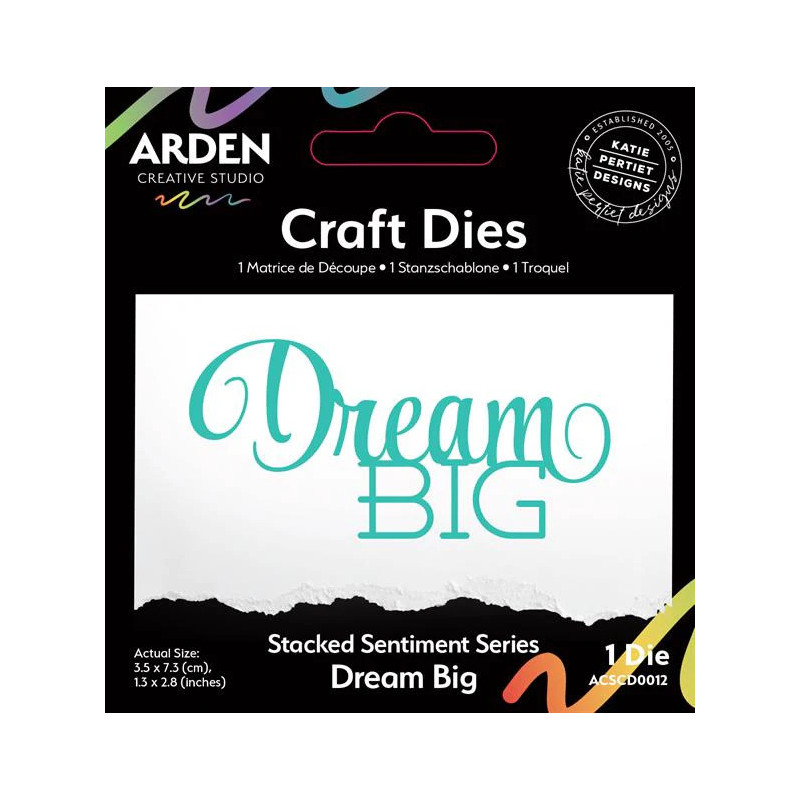Arden Creative Studio - Stacked Sentiment Series - Dream Big
