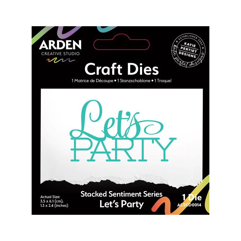 Arden Creative Studio - Stacked Sentiment Series - Let's Party