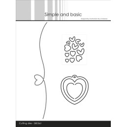 Simple And Basic - Happy Hearts - SBD561
