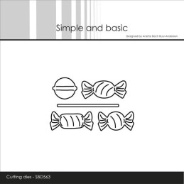 Simple And Basic - Lollipop And Sweets - SBD563