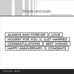 Simple And Basic - All-In-One Plate - Love - SBD565