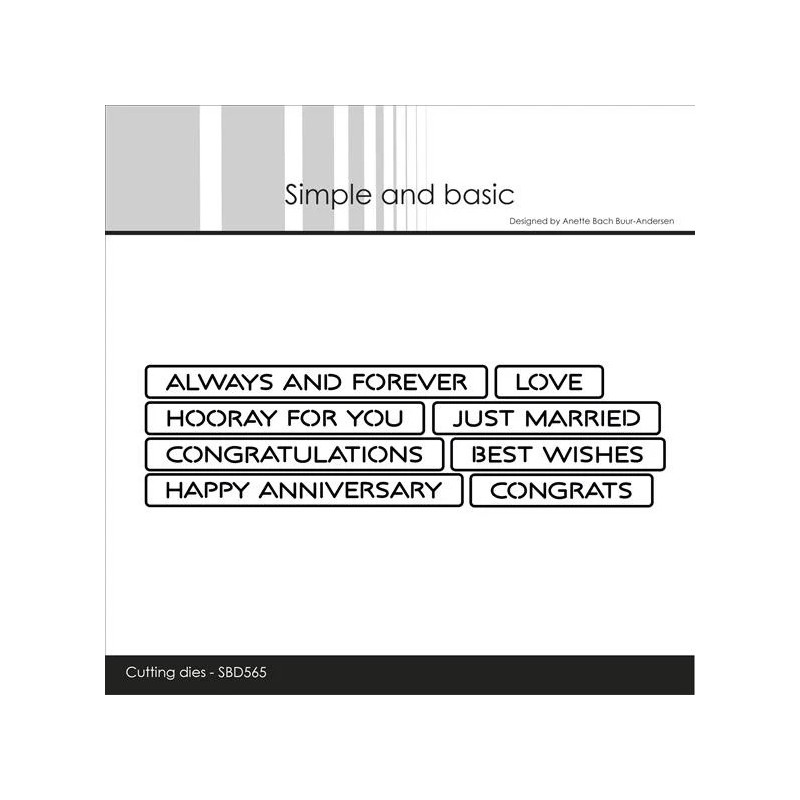 Simple And Basic - All-In-One Plate - Love - SBD565