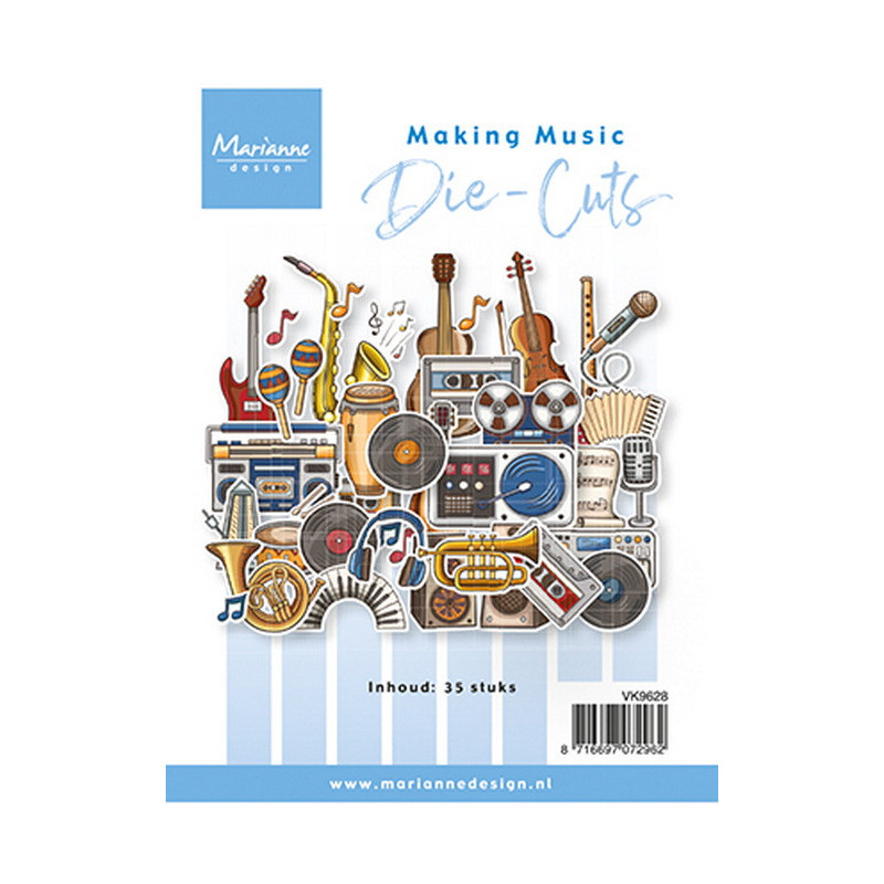 Marianne Design - Die-Cuts - Making Music - VK9628