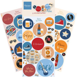 Marianne Design - Stickers - Hi Handsome! - CA3205