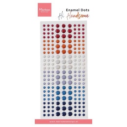 Marianne Design - Enamel Dots - Hi Handsome!