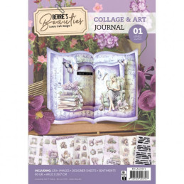 Berries Beauties - Collage & Art Journal 1 - Lovely Lilacs