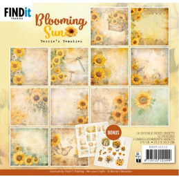 Berries Beauties - Papirblok - Blooming Sun - BBPP10023