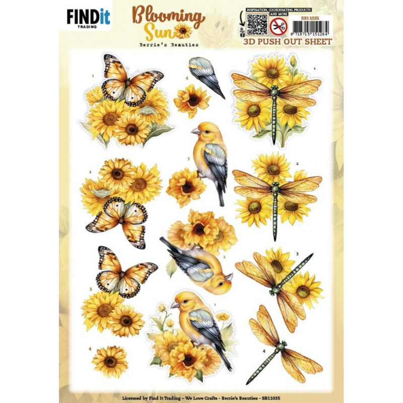Pushout - Berries Beauties - Blooming Sun - Golden Meadow - SB11035