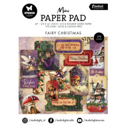 Studio Light - Papirblok A7 - Fairy Christmas