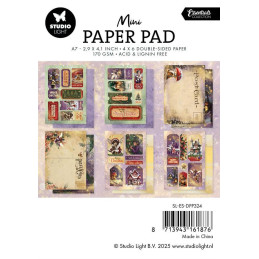 Studio Light - Papirblok A7 - Fairy Christmas