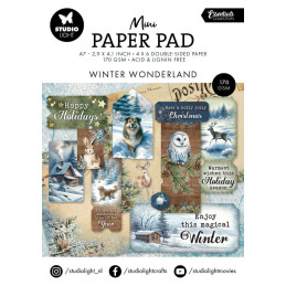 Studio Light - Papirblok A7 - Winter Wonderland