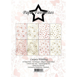Paper Favourites - Papirpakke A5 - Luxury Wedding - PFA182