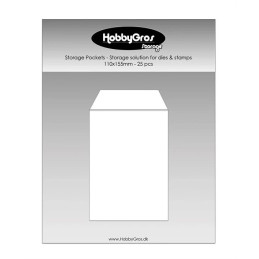 HobbyGros Storage - Storage Pockets - Storage Solution For Dies & Stamps - SS132