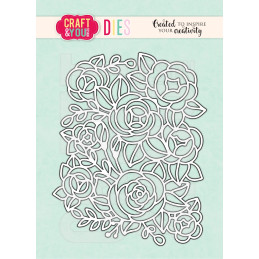 Craft & You - Flower Background - CW351