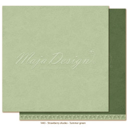 Maja Design - Monochromes - Strawberry - Summer Green - MONO-1443