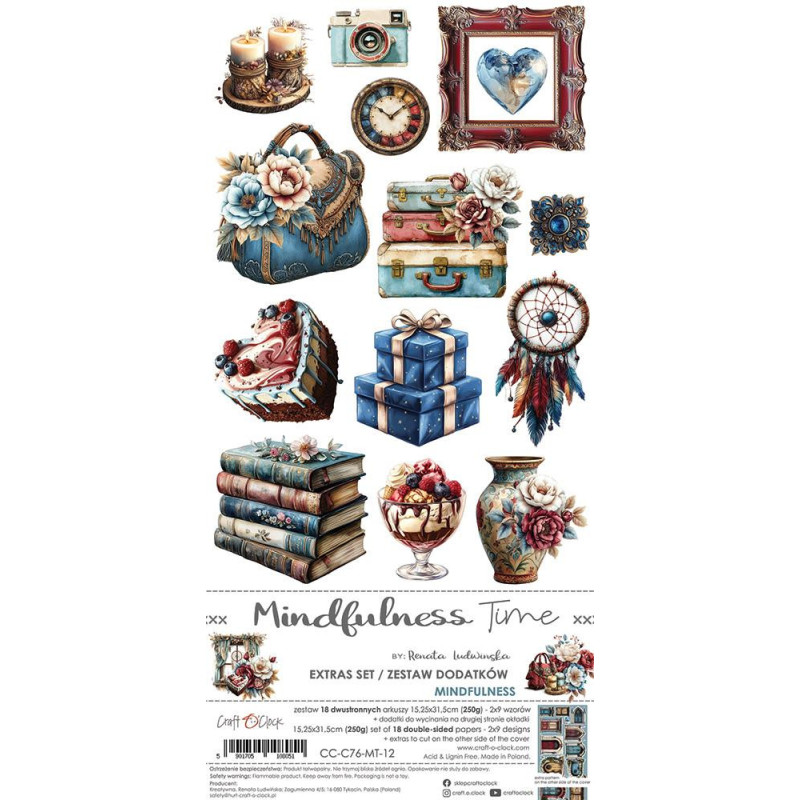 Craft O'Clock - Extras Set - Mindfulness Time - Mindfulness