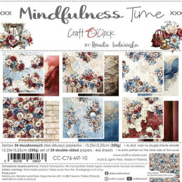 Craft O'Clock - Papirpakke 15x15 - Mindfulness Time