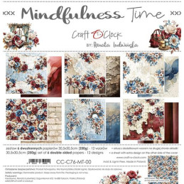 Craft O'Clock - Papirpakke 30x30 - Mindfulness Time