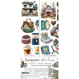 Craft O'Clock - Extras Set - Summer Adventures - Mix