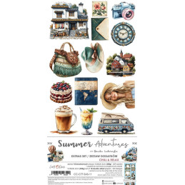 Craft O'Clock - Extras Set - Summer Adventures - Mix