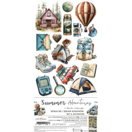 Craft O'Clock - Extras Set - Summer Adventures - Mix