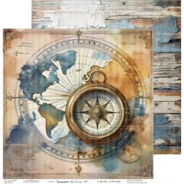 Craft O'Clock - Papirpakke 30x30 - Summer Adventures
