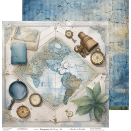Craft O'Clock - Papirpakke 30x30 - Summer Adventures