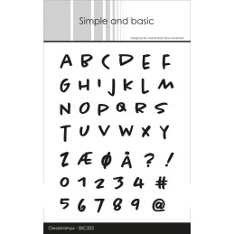 Simple And Basic - Stempel - Alphabet - SBC202