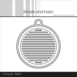 Simple And Basic - All Lined Up Round - SBD569