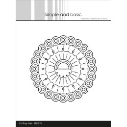 Simple And Basic - Decorative Treatbag Topper - SBD570