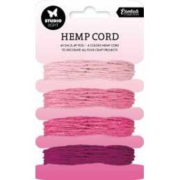 Studio Light - Hemp Cord - Shades Of Pink