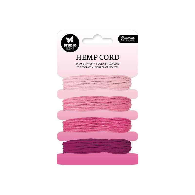 Studio Light - Hemp Cord - Shades Of Pink