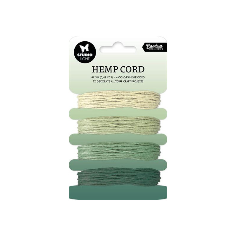 Studio Light - Hemp Cord - Shades Of Green